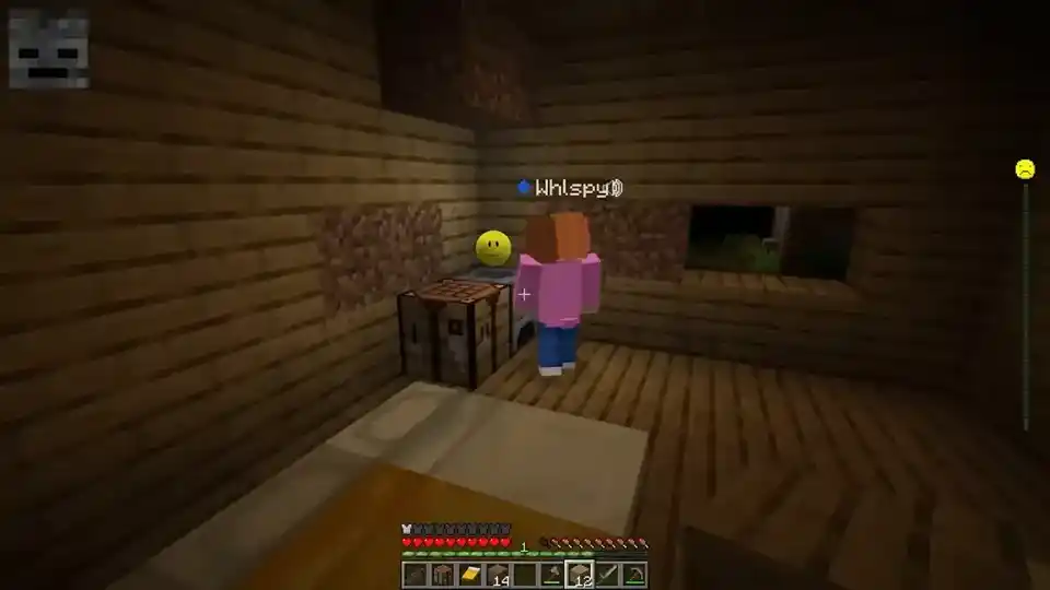 Player trying to sweet-talk Verity