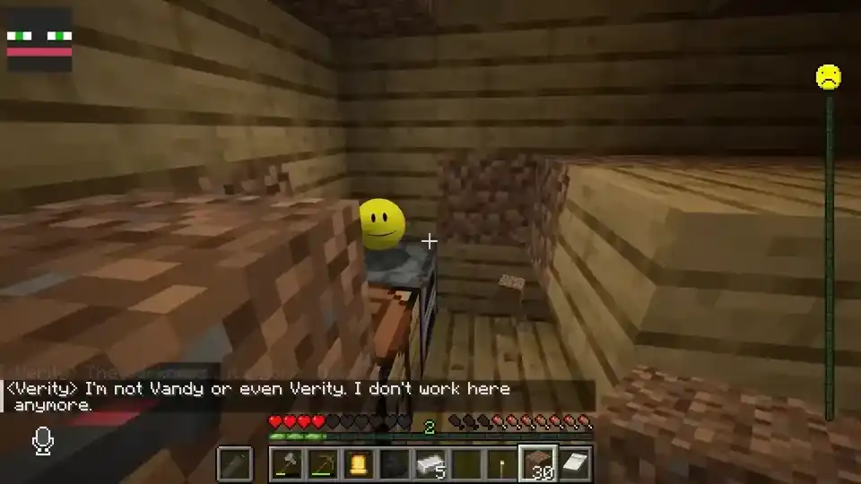 Players running from the Demon in complete darkness