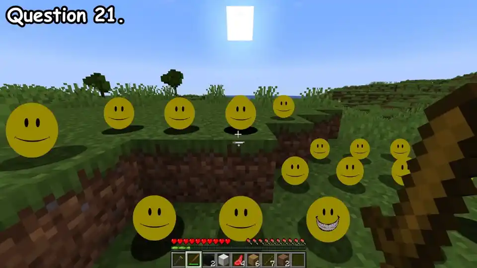 Verity responding to the player