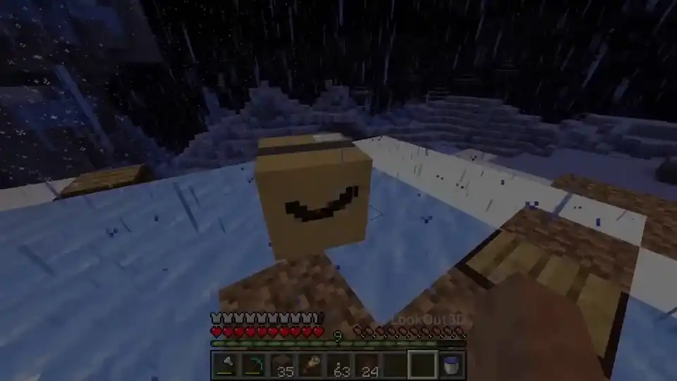 The Box entity spawning after Verity was killed