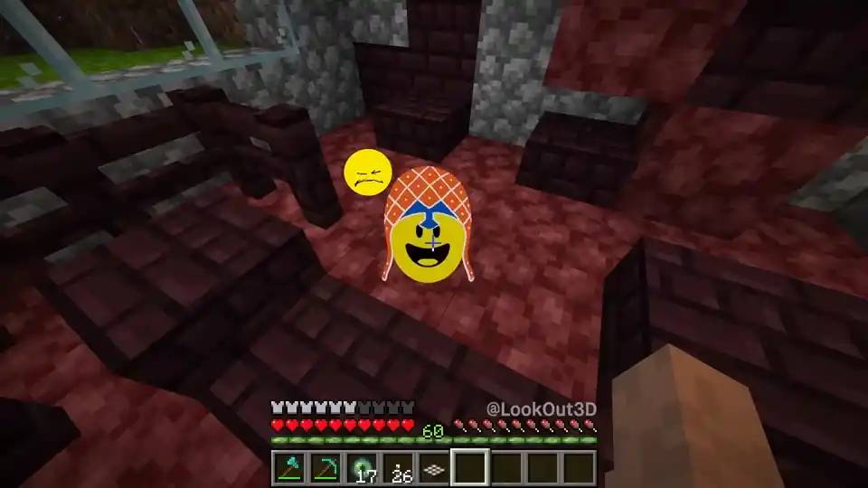 Freaky, Verity's child entity, appearing in the game